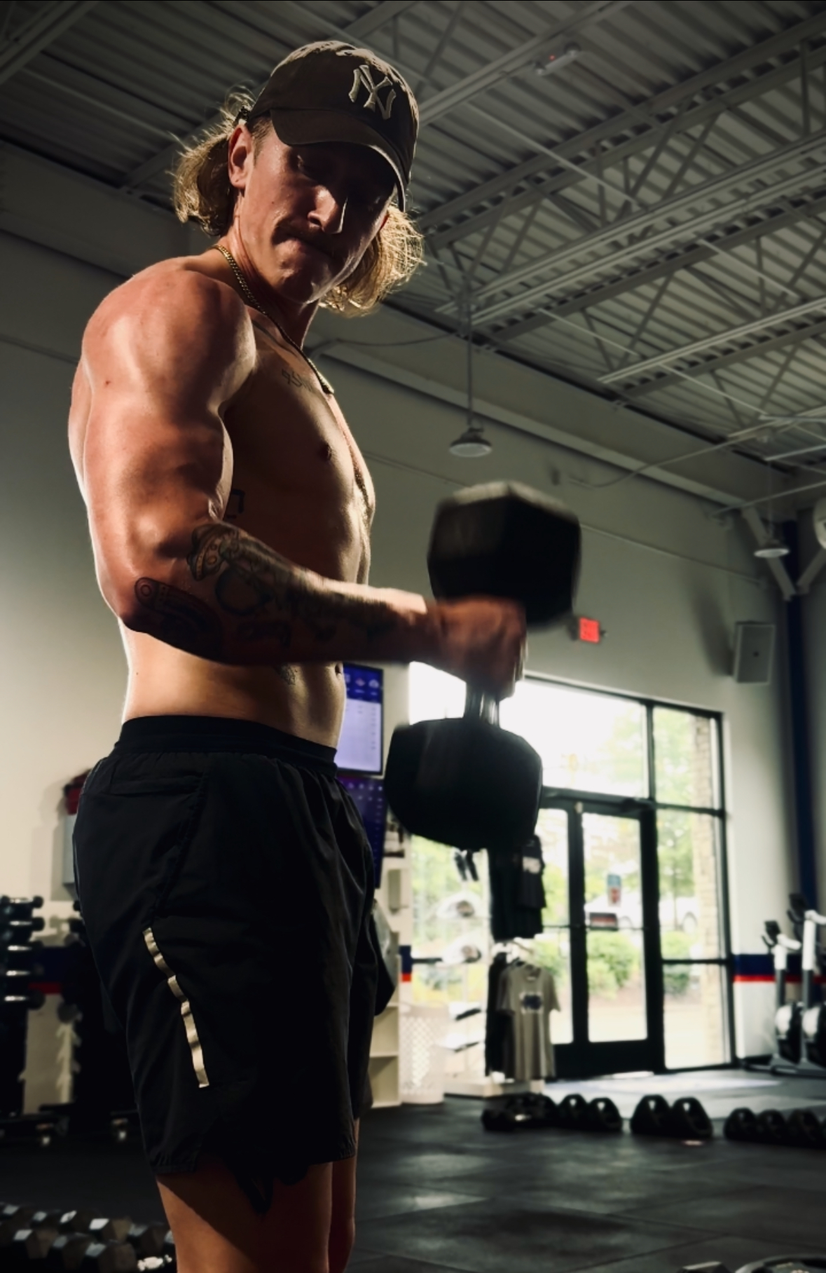 Brian Sackett training